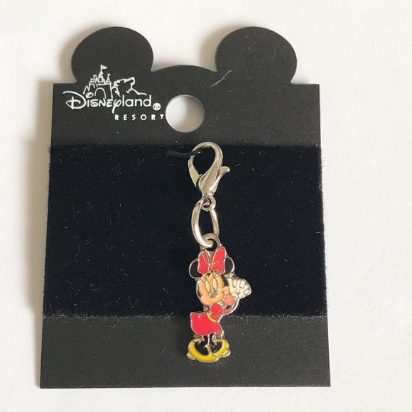 Vintage Disney Minnie Mouse Clip On Charm Bracelet Zipper Pull Purse Disneyana - Picture 4 of 10